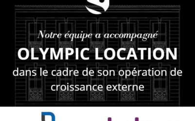 Sense Avocats accompagne Olympic Location